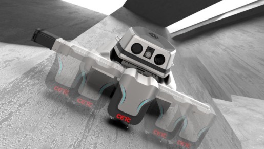 爬壁机器人隧道超声波自动循测演示现场